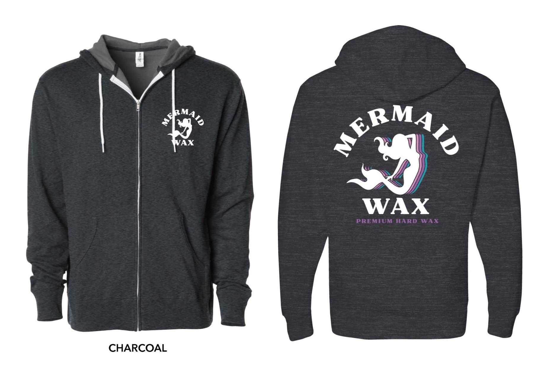 Retro Charcoal Zip Up Jacket