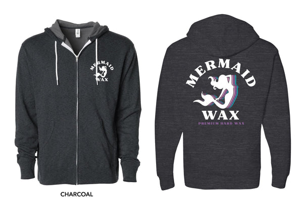 Retro Charcoal Zip Up Jacket