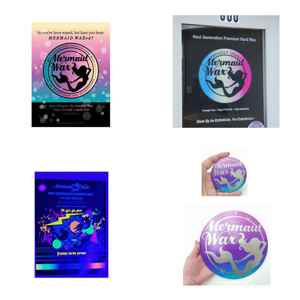 Mermaid Wax Signs