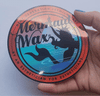 Mermaid Wax USA Logo Holographic Sticker