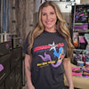 Butter Soft "Mermaids Gone Wild" Pirate Black T-Shirt