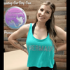 "MERMAID" Teal Tank Top