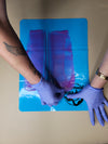 At-Home Silicone Mats "Mermaid Mats" Practice Waxing / Sterile Mat