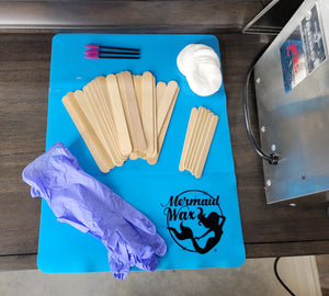 Silicone Mats Mermaid Mats Practice Waxing / Sterile Mat – Mermaid Wax®