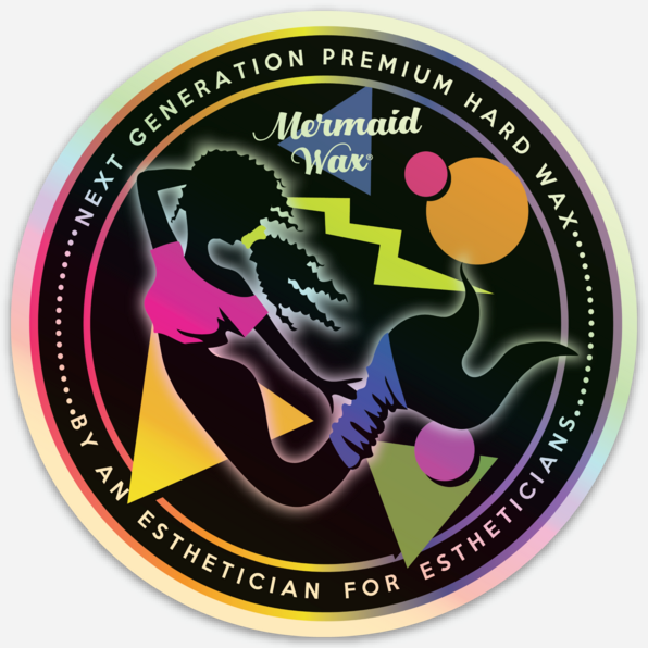 Mermaid Wax® Logos & Product Stickers