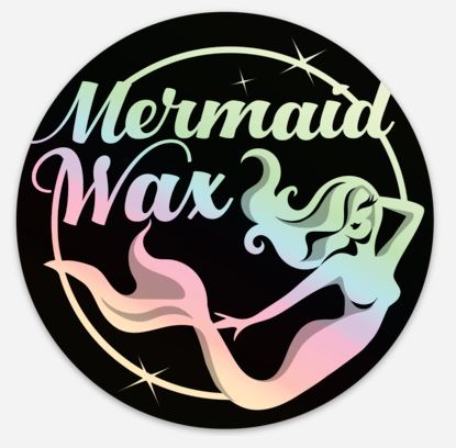 Mermaid Wax® Logos & Product Stickers