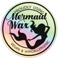 Mermaid Wax® Logos & Product Stickers