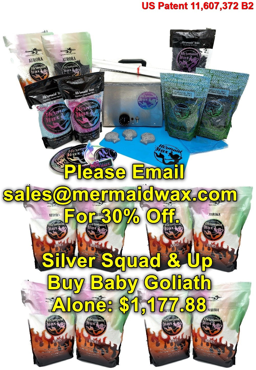 Salon Wax Warmers 5 Year Warranty Mermaid Wax®