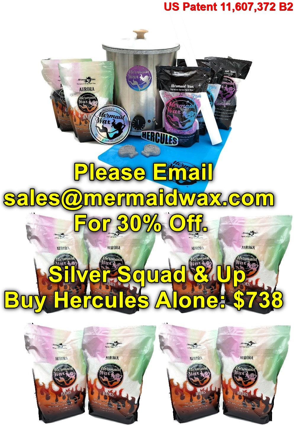 Salon Wax Warmers | 5 Year Warranty – Mermaid Wax®