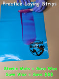 Silicone Mats Mermaid Mats Practice Waxing / Sterile Mat – Mermaid Wax®